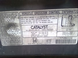 2002 HONDA CIVIC, EX, 1.7L, V-TEC, AT,   A25198